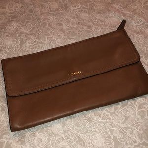 Coach Tan Clutch